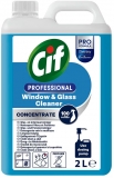 Detergent Cif Profesional, concentrat pentru geamuri si sticla 2L, Diversey